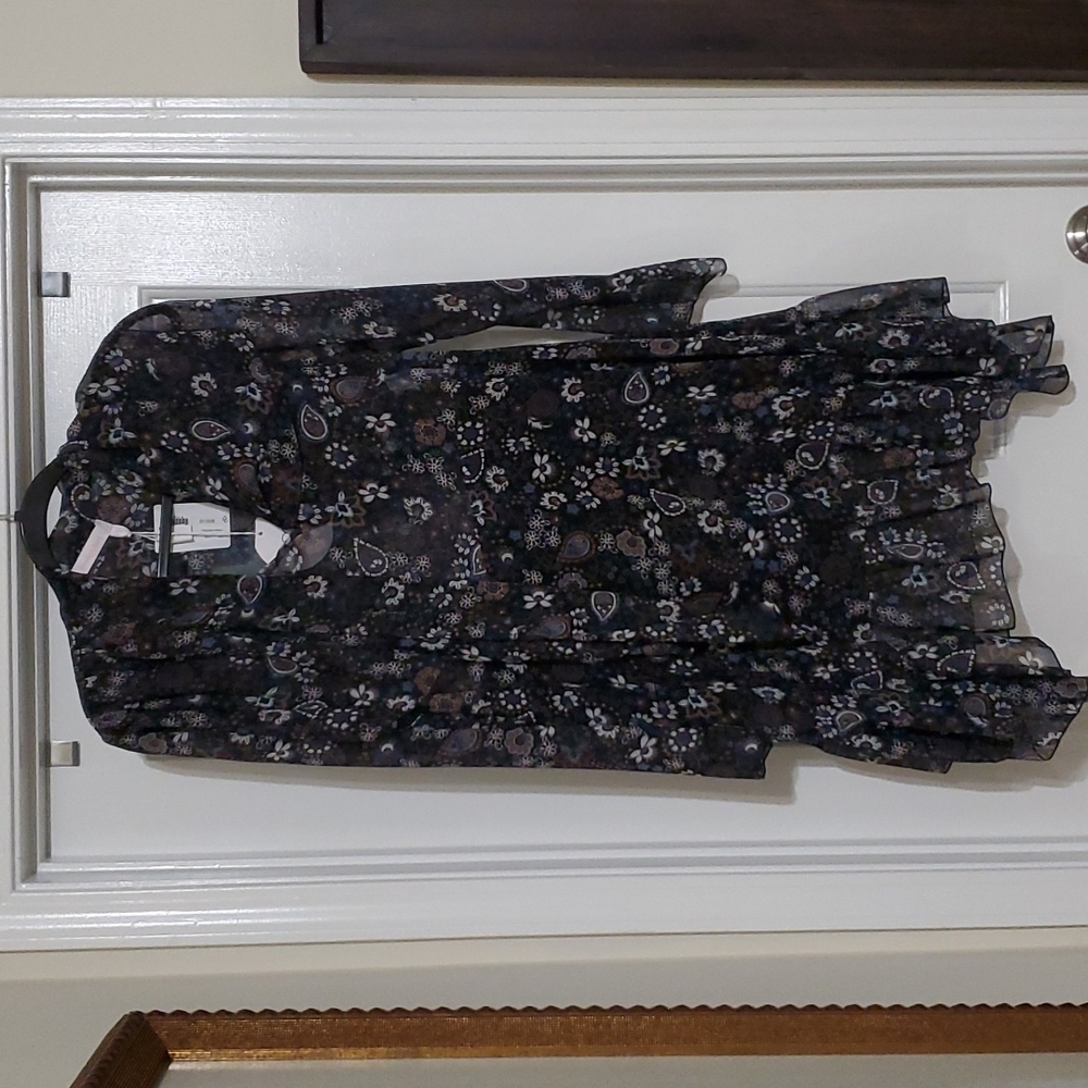 See bt Chloe Chiffon Floral Dress